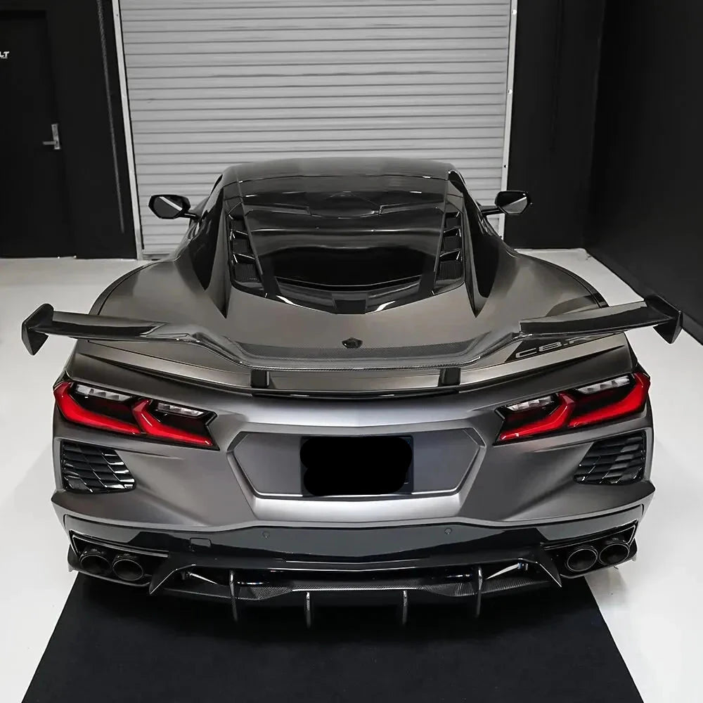 Carbon Fiber Wing Z06 Style - C8 Corvette Base / Z51 Chevrolet Stingray