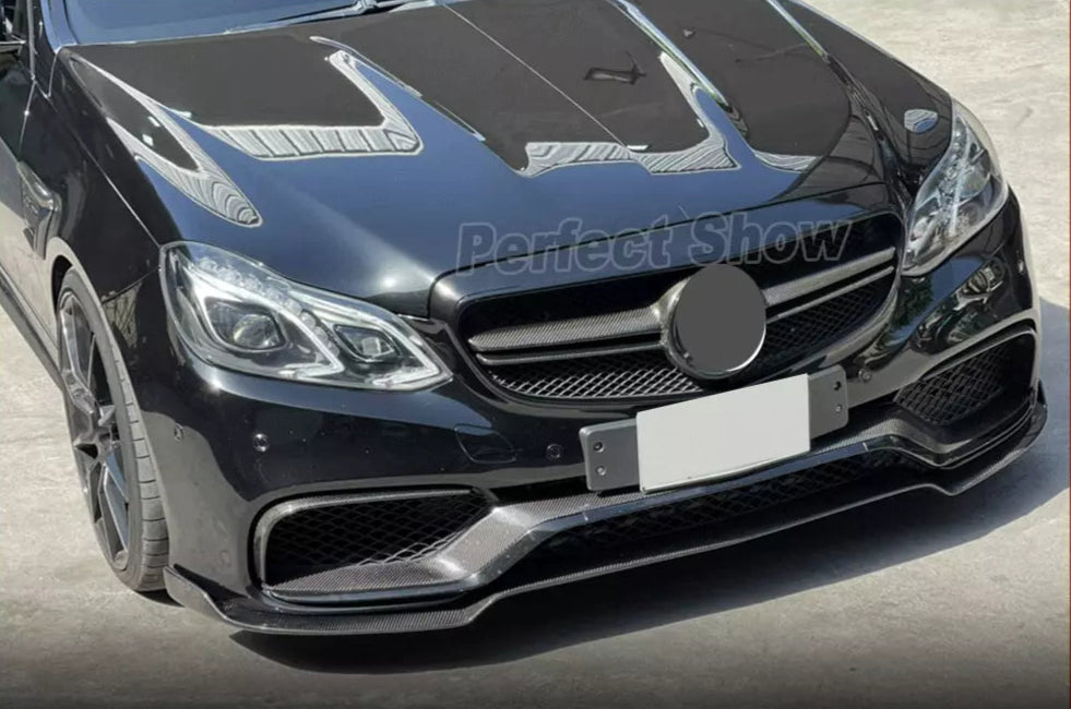 PSM Style Carbon Fiber Front Lip - Mercedes Benz W205 C63 AMG C-Class