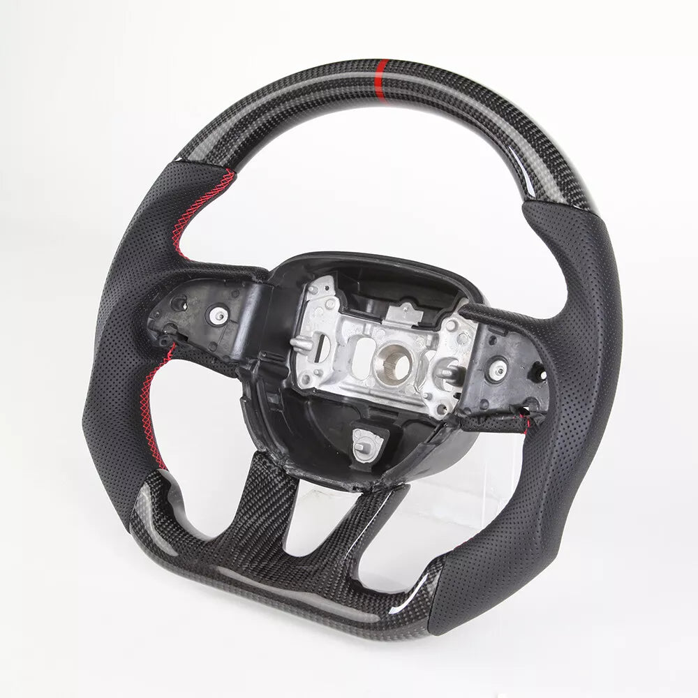 Dodge Charger Carbon Fiber Steering Wheel w/ Heated - Dodge Challenger Durango Hellcat