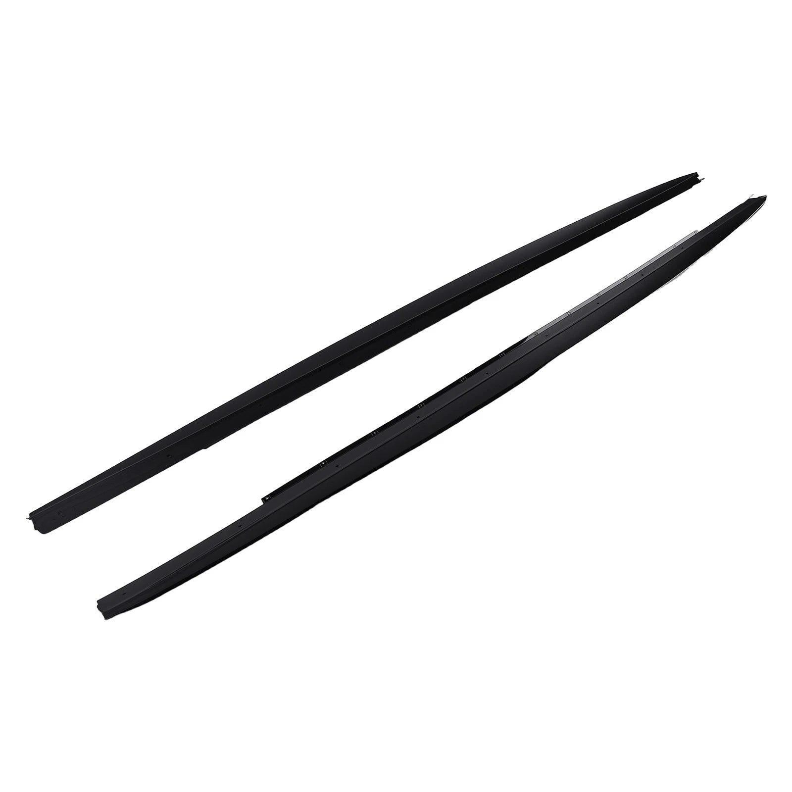 Gloss black Side skirt Extensions - BMW G30 G31 5 Series M Sport 2017-2023