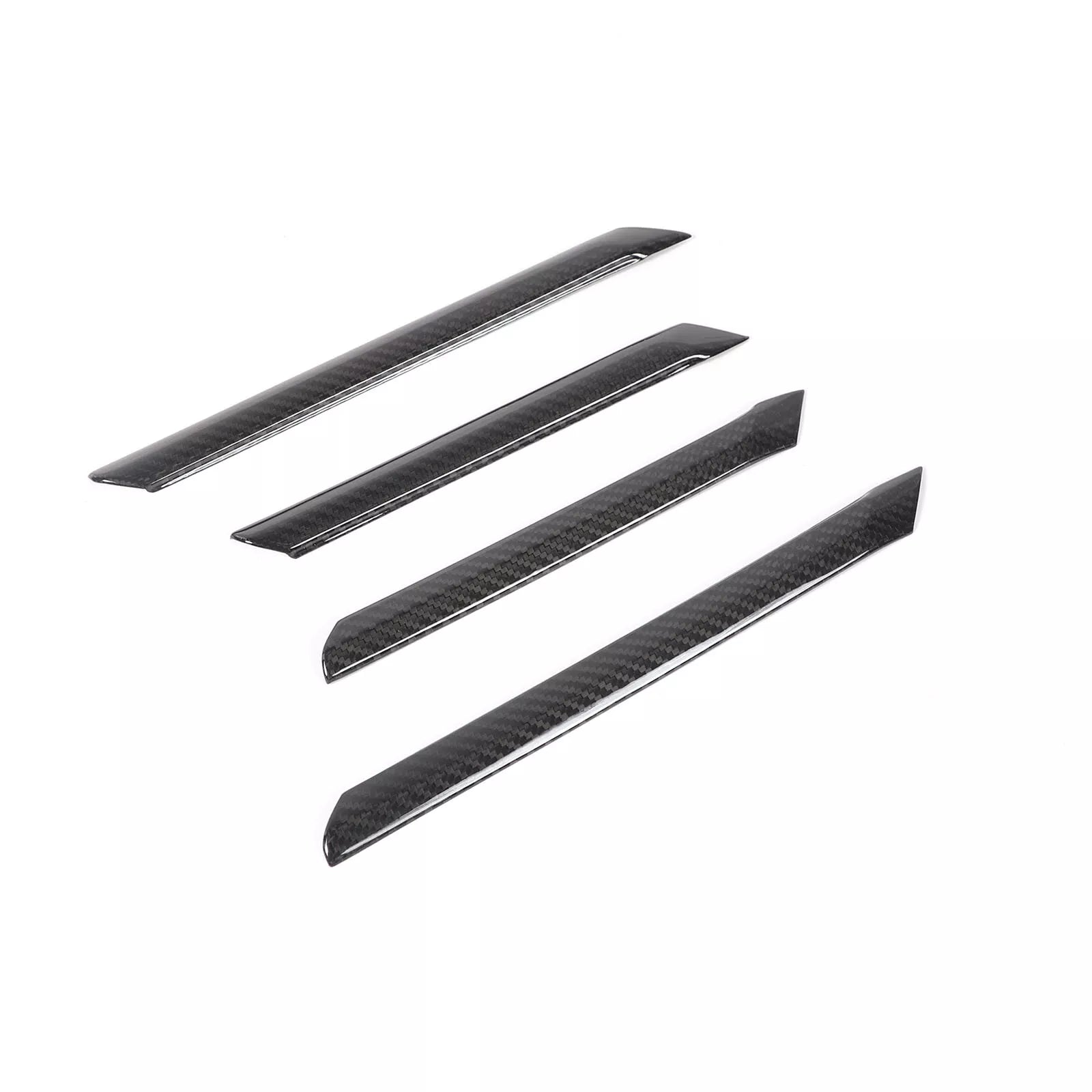 Carbon Fiber Interior Door Panel Trim Cover Set - BMW 5 Series G60
