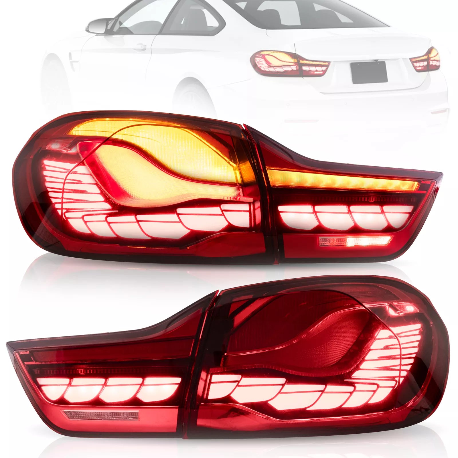 GTS OLED Rear Taillights - BMW F82 / F83 M4 & F32 / F33 / F36 4 Series