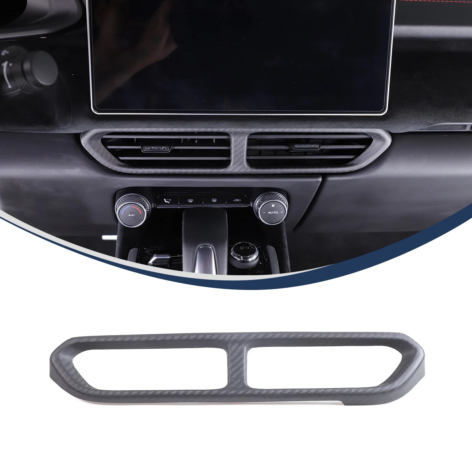 Carbon Fiber Center Air Vent Panel Trim - Lotus EMIRA 21-25