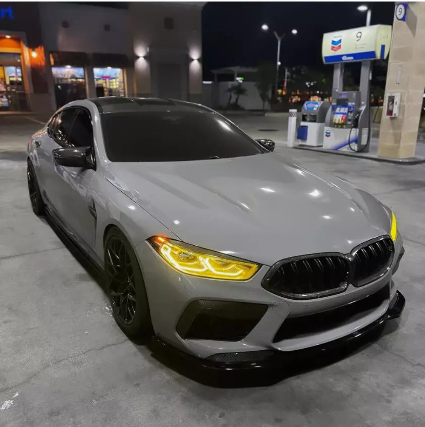 CSL Yellow Headlight Module Upgrade - BMW F91 F92 F93 M8 8 Series