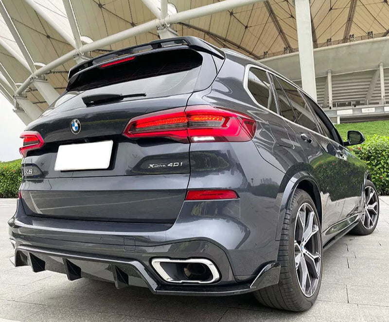 V3 Gloss Black Rear Roof Spoiler - BMW G05 X5