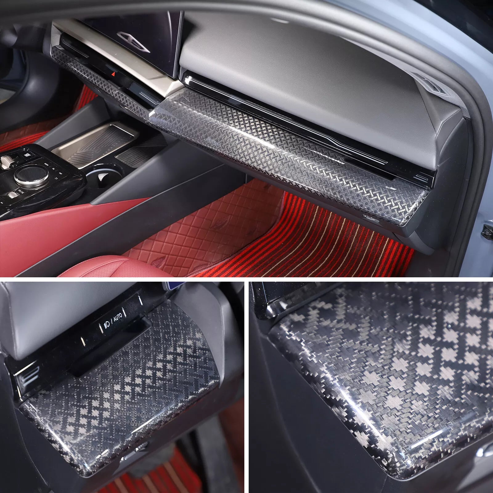 Carbon Fiber X Style DashBoard Trim Cover - BMW 5 Series G60 2024+