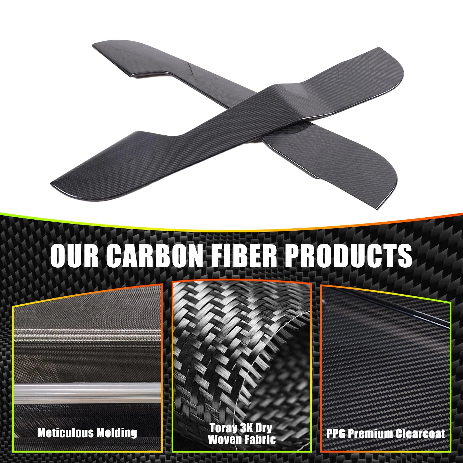 Carbon Fiber Inner Door Anti-Kick Panel Cover - Lotus EMIRA