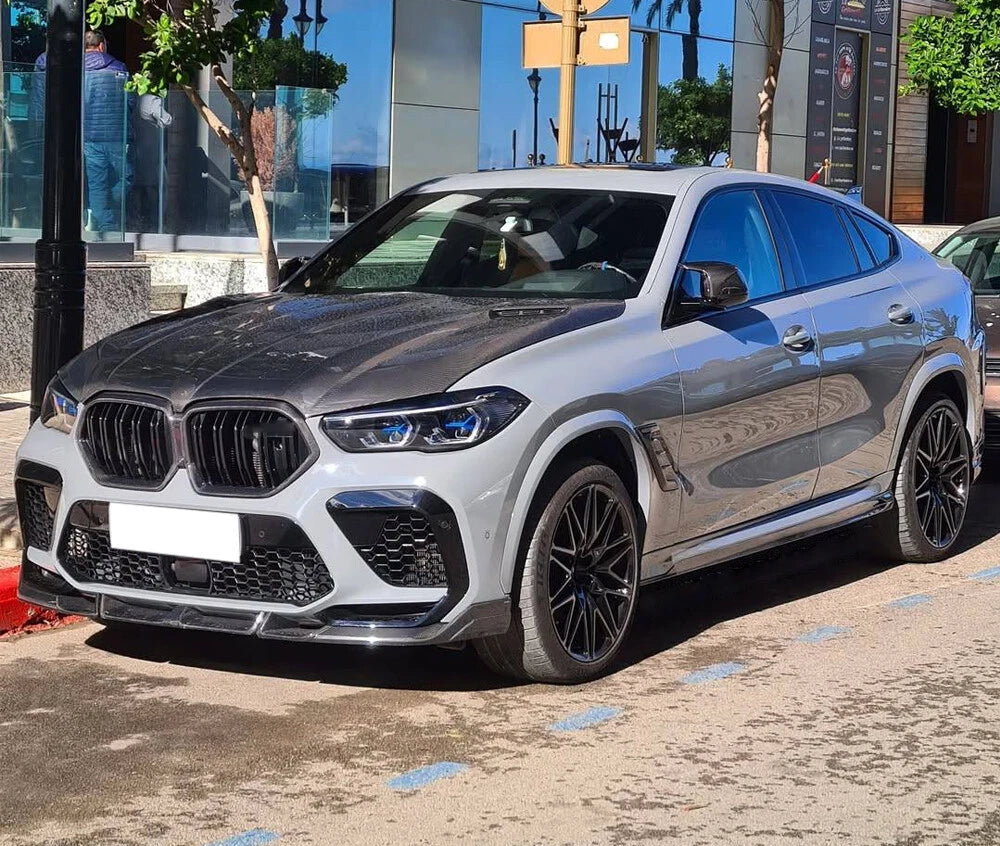 LD Style Carbon Fiber Engine Hood Bonnet - BMW X5M F95 X6M F96 X5 G05 X6 G06