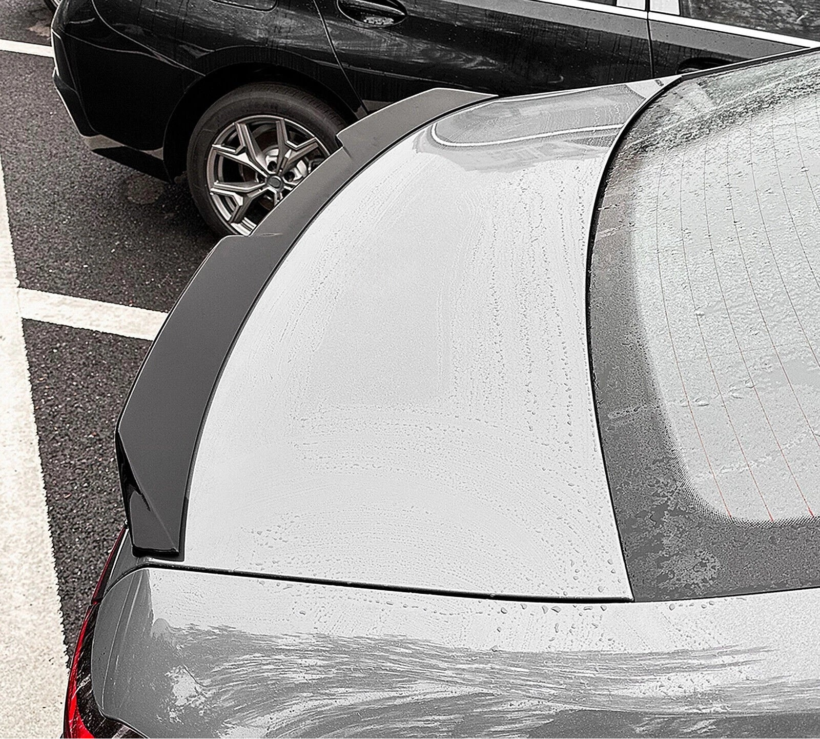 Gloss Black V Style Trunk Spoiler - BMW G60 5 Series& I5& 25 G90 M5