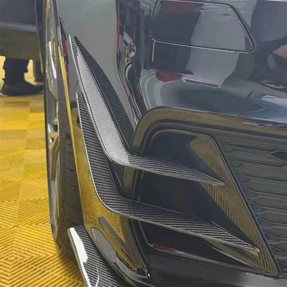 Carbon Fiber Front Side Canard - Audi A7 S7 C8 2019-2022