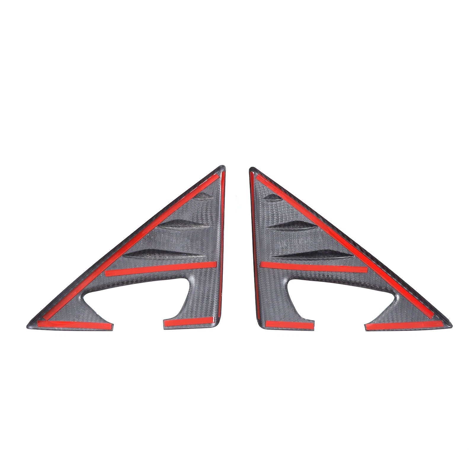 Carbon Fiber A Pillar Side View Base Trim Cover - Lotus EMIRA 2023-2025