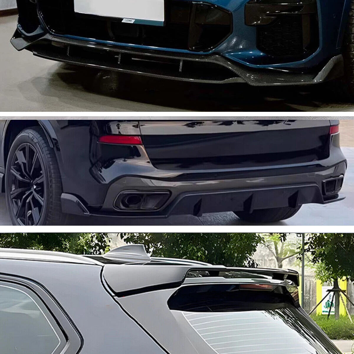 Gloss Black Full Aero Kit V2 - BMW X5 G05 LCI M Sport 2023+