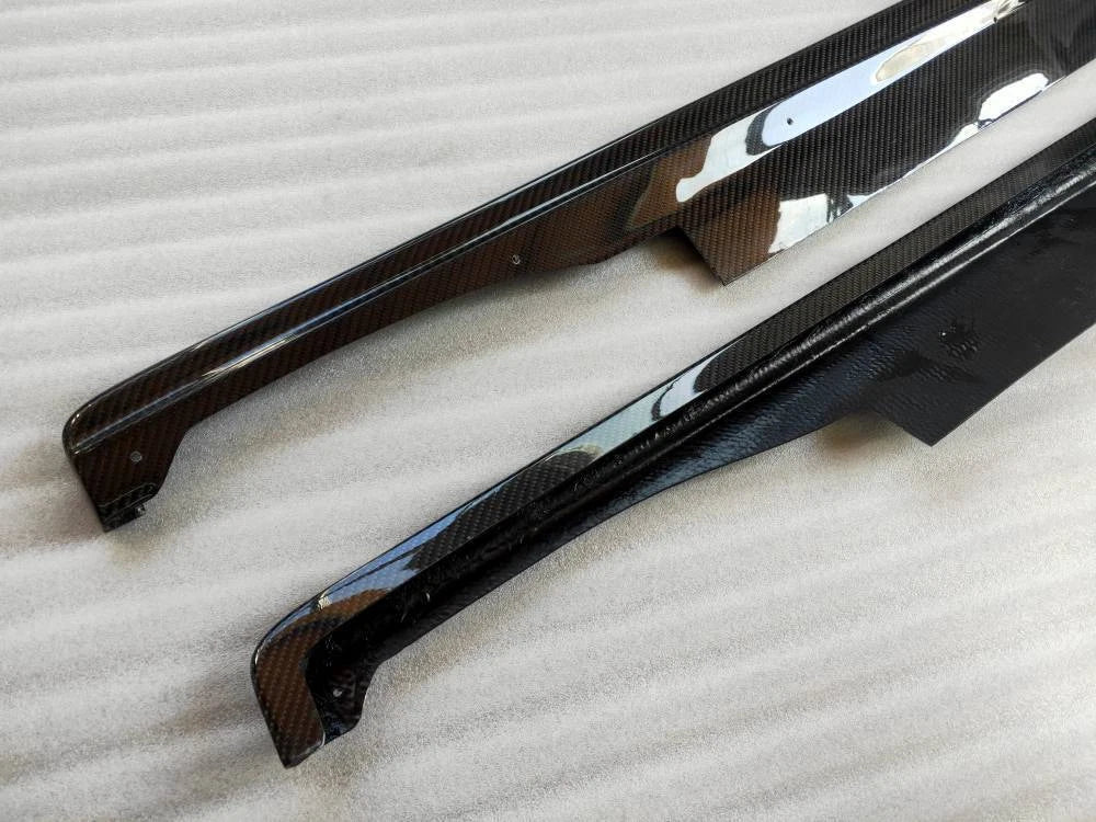 Carbon Fiber Side Skirt Extensions - 2022- 2025 Toyota GR86 Subaru BRZ