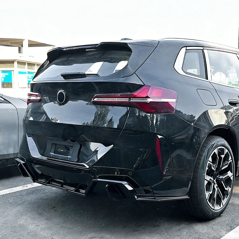 Gloss Black GT Style Rear Diffuser - 25-27 BMW X3 G45 M Sport