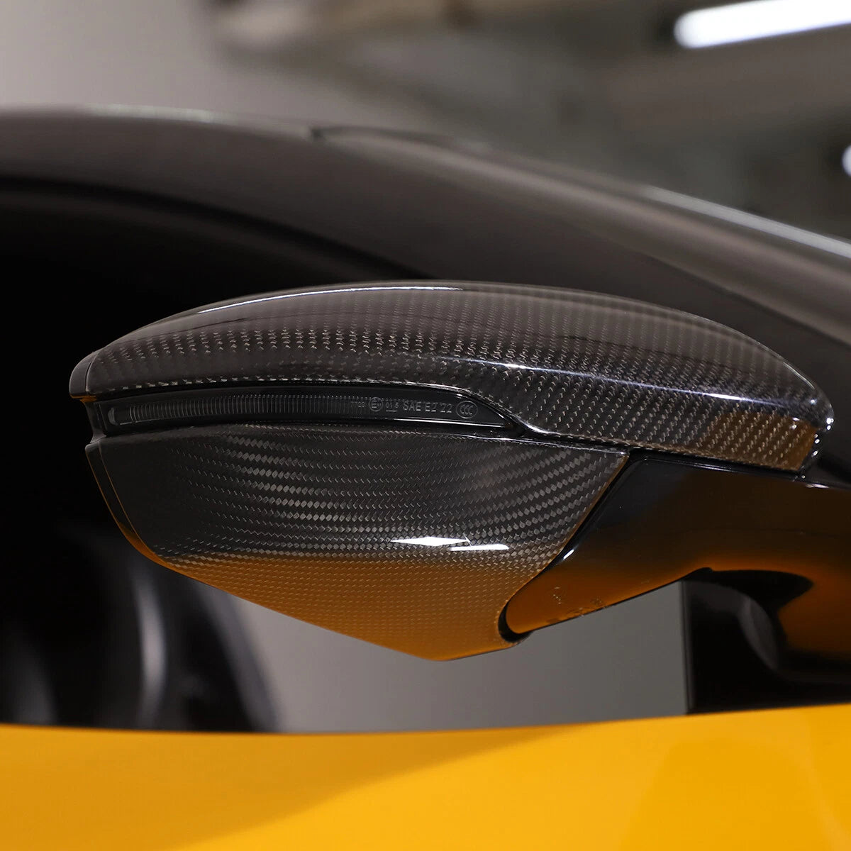 Carbon Fiber Side Bottom Rearview Mirrors Trim Cover - Lotus Emira 2022-2025