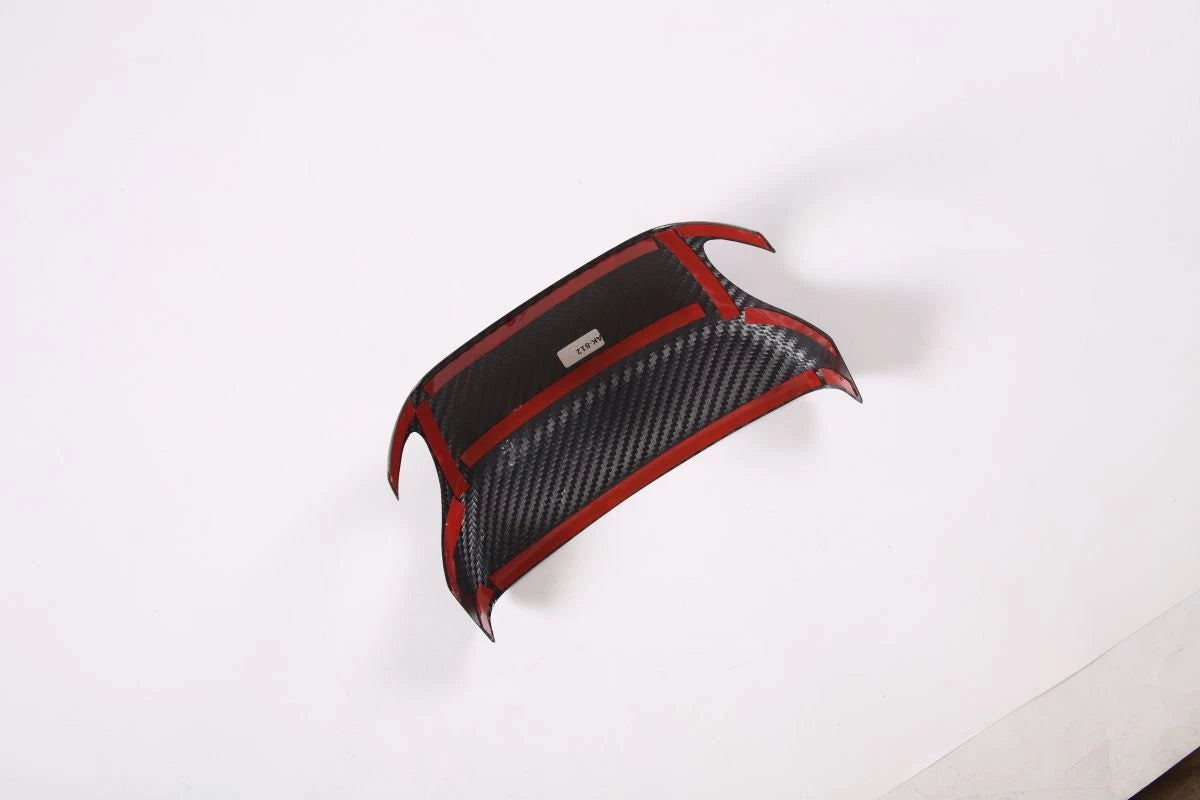 Carbon Fiber Steering Wheel Base Trim Cover - Corvette C8 2020-2026