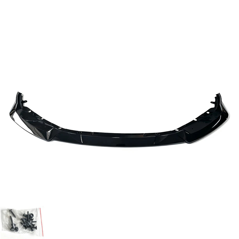 Gloss Black MH Style Front Bumper Splitter Lip - BMW G87 M2