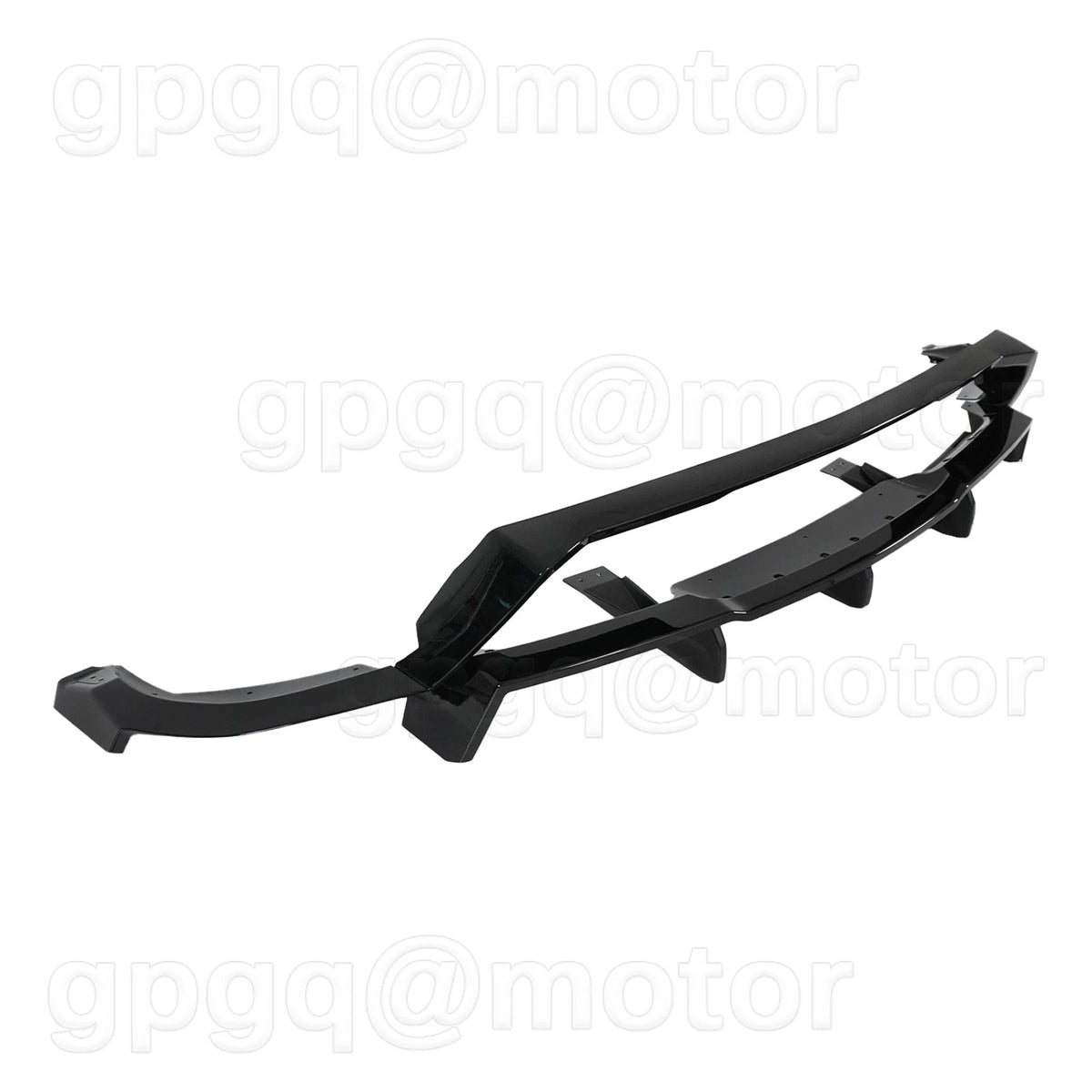 Gloss Black Rear Diffuser Agressive Extension V4 Kit - Corvette C8 Z06 23-27