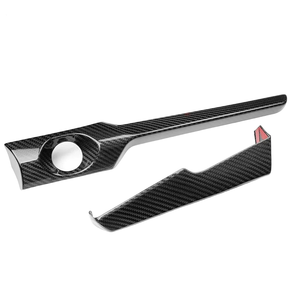 Carbon Fiber DashBoard push start button trim cover - Corvette C8 Stingray Z06 2026+