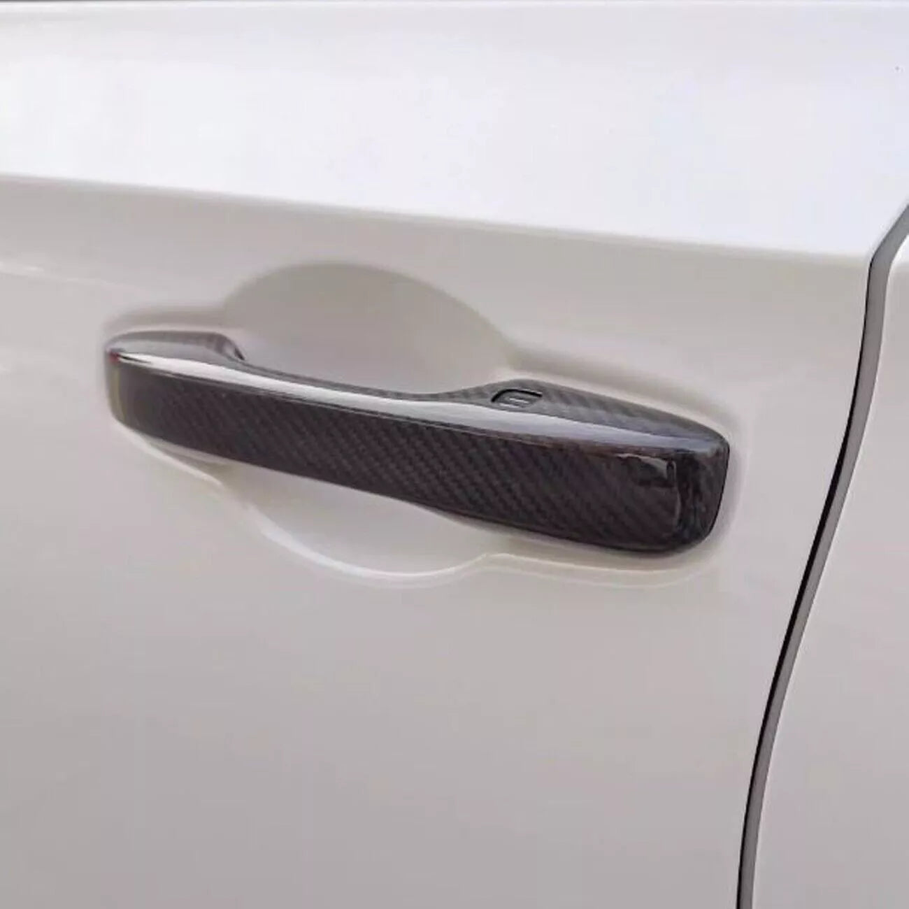 Carbon Fiber Keyless Door Handle Cover Fits 22-25 Civic 11th FL5