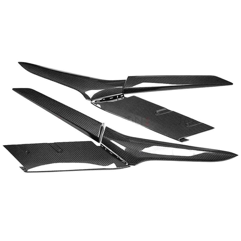 Full Carbon Fiber Side Vent Door Garnish Trim - 2023-27 Corvette C8 Z06 E-Ray