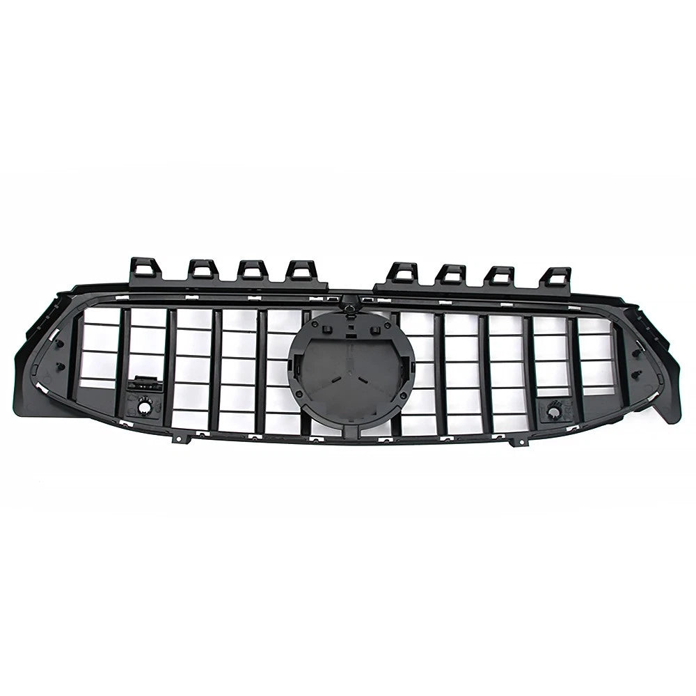 Gloss Black GT Front Grille w/ Emblem - Mercedes Benz W118 CLA250 CLA45 2020-23