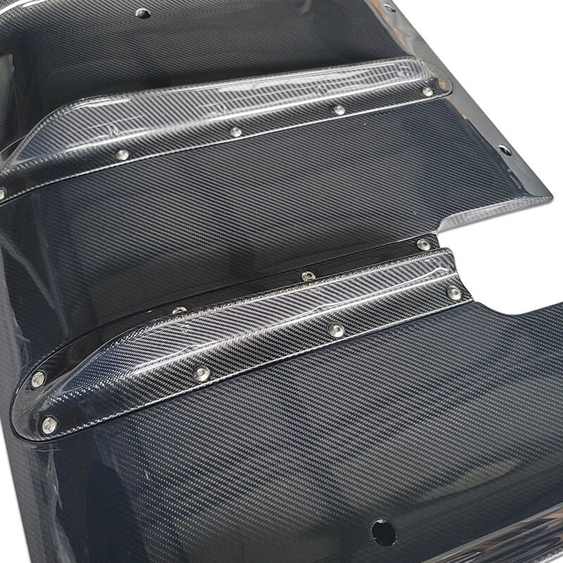 Carbon Fiber Rear Bottom undertray Diffuser - Nissan R35 GTR 2008-17