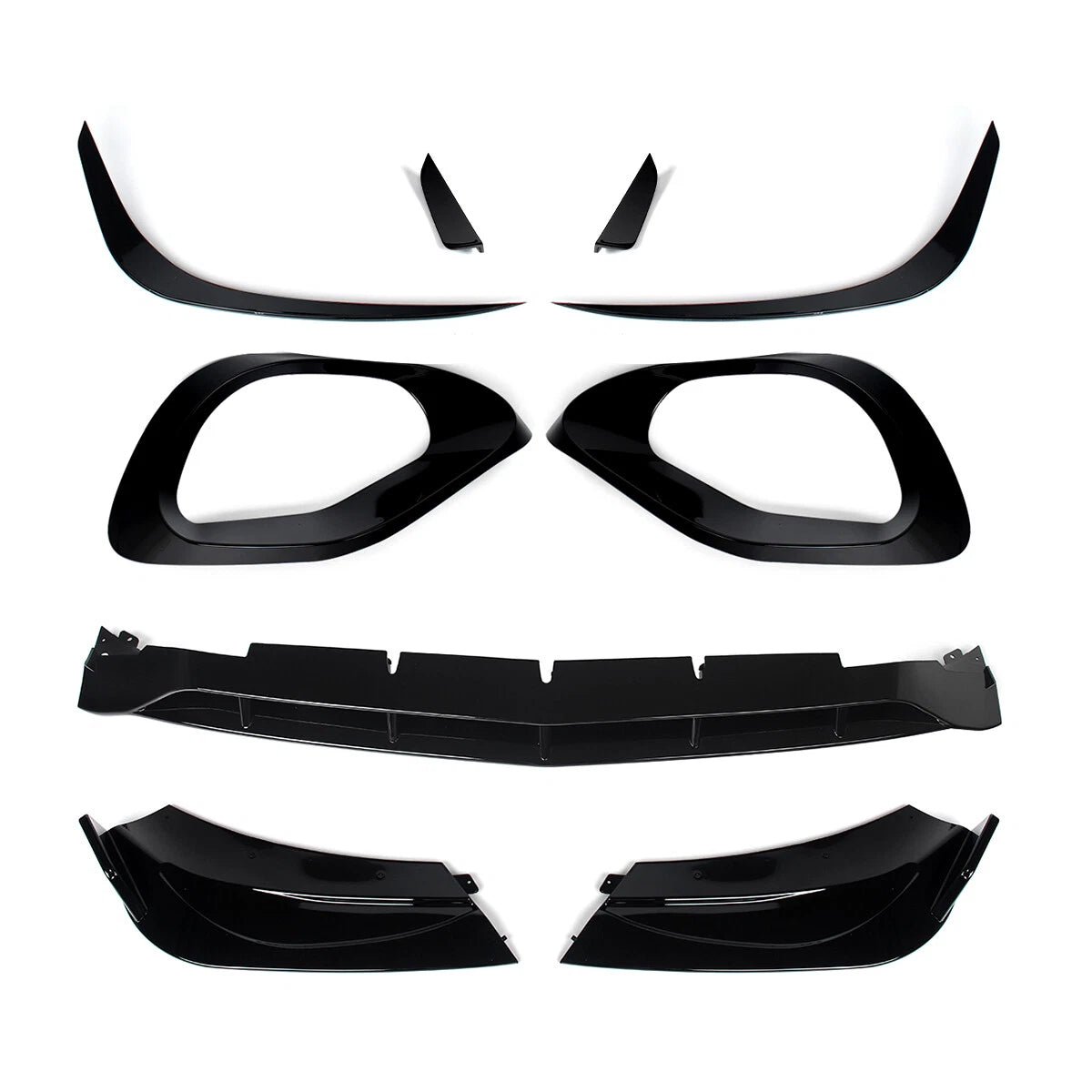 Gloss Black BRB Front Splitter Lip - Mercedes Benz C Class W206 C class 2021+