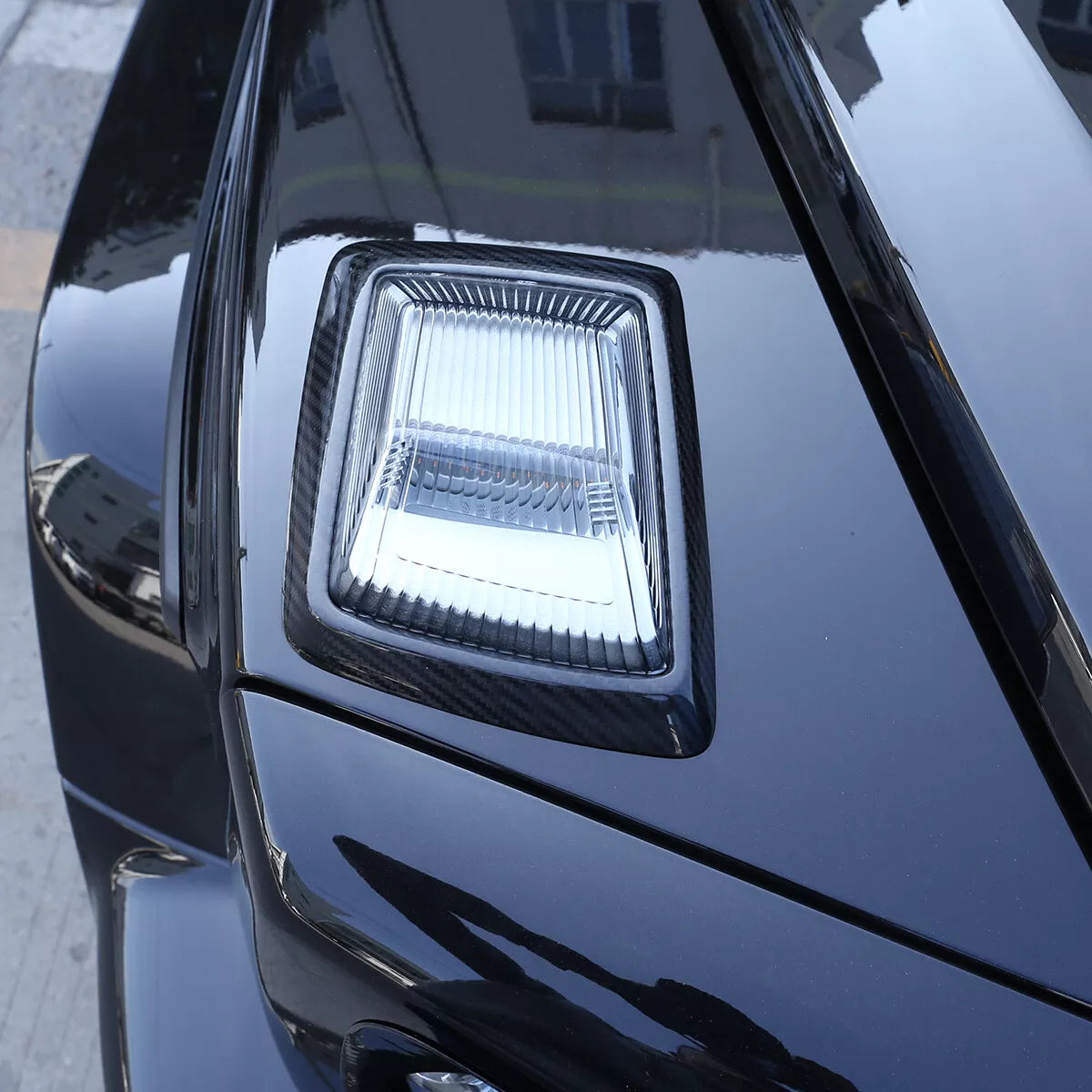 Prepreg Carbon Fiber Turning Light Cover - Mercedes Benz G Wagon W464 G63 G550 G500