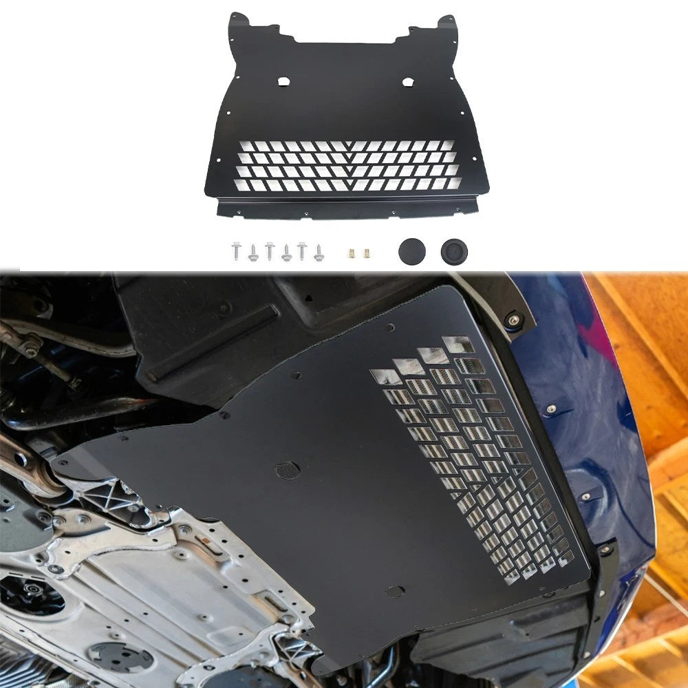 Aluminum Oil Cooler Shield - BMW M8 M5 F90 F91 F92 F93 2020-2024