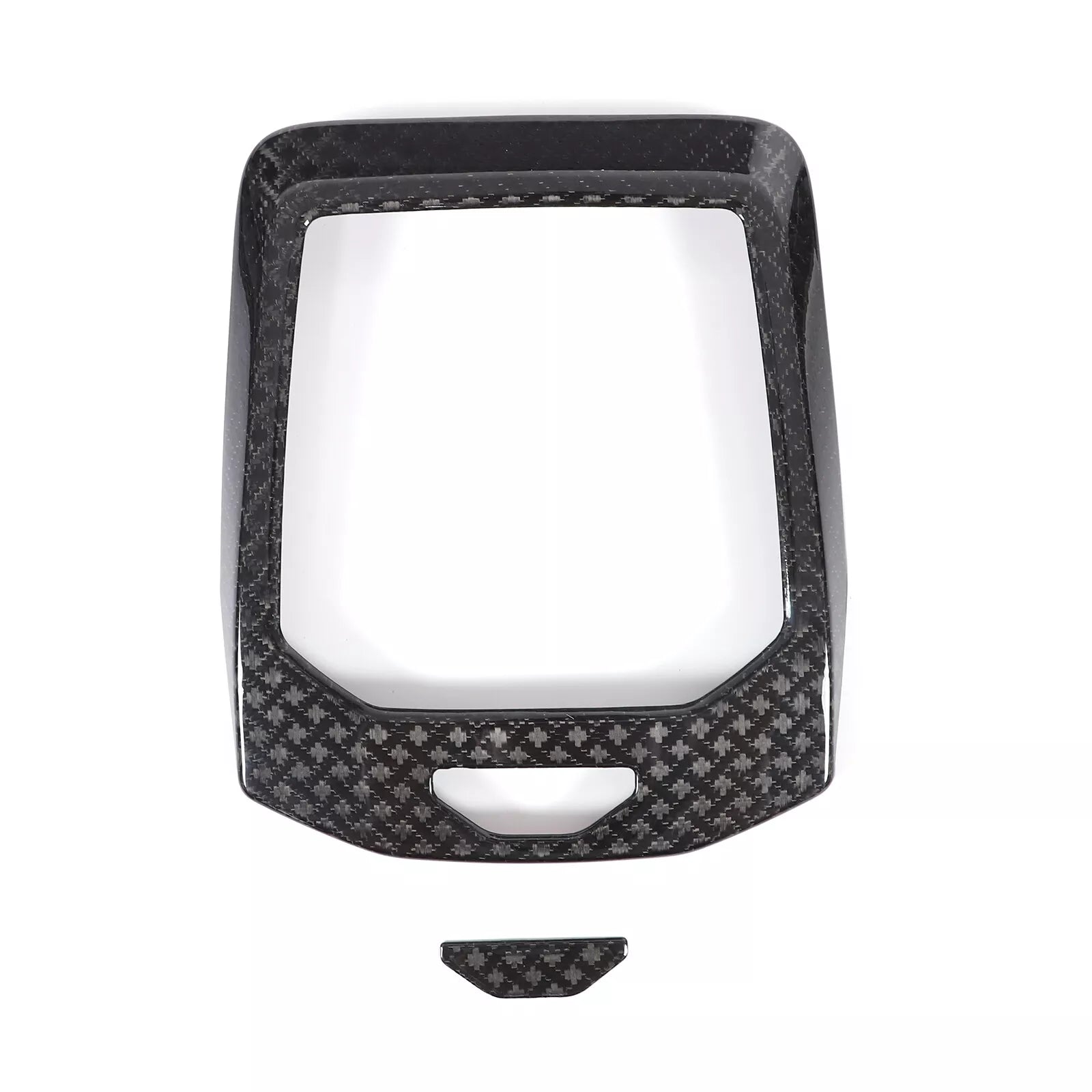 X Style Carbon Fiber Center Console Gear Shift Panel Trim - BMW 5 Series G60 24+