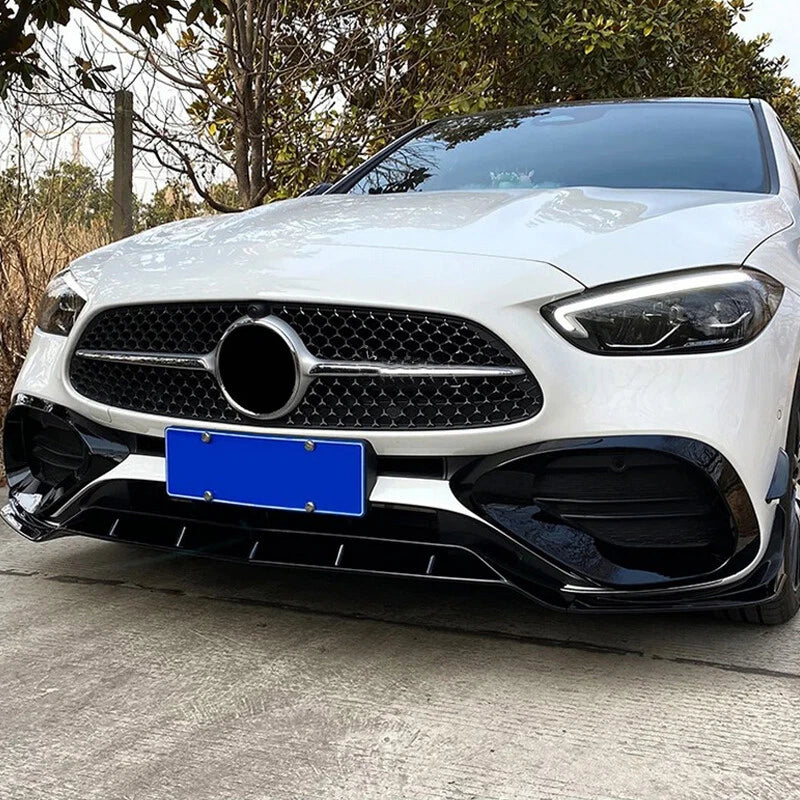 Gloss Black BRB Front Splitter Lip - Mercedes Benz C Class W206 C class 2021+