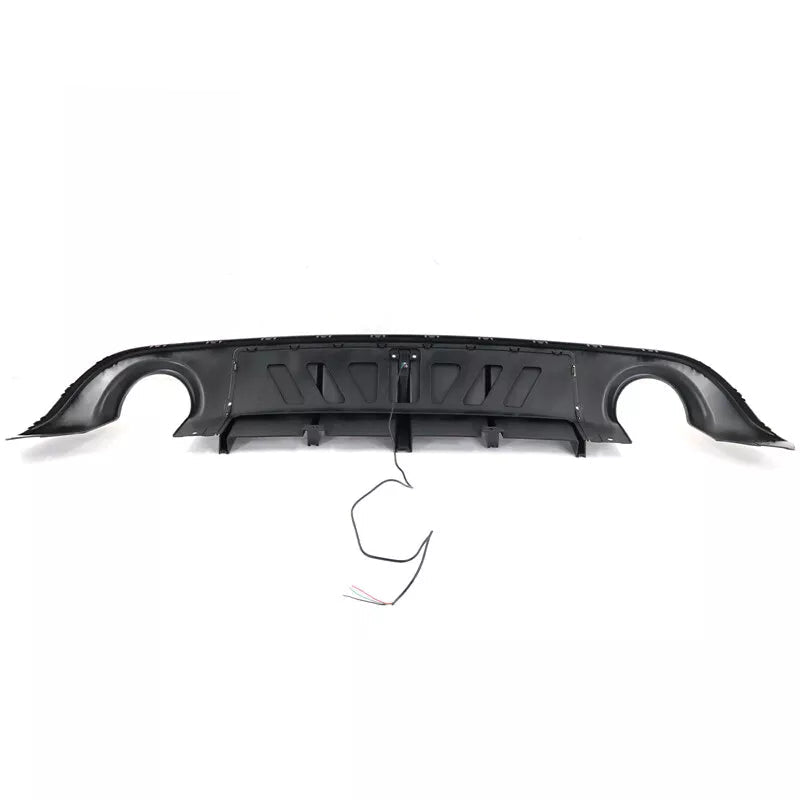 Gloss Black Rear Diffuser w/ LED - 15-23 Dodge Charger