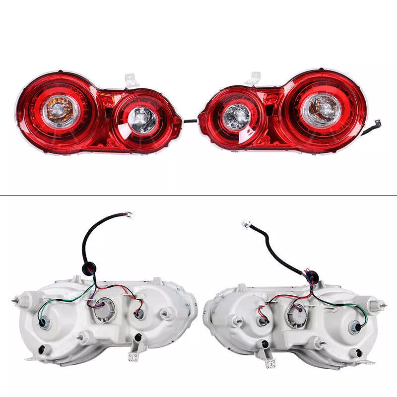2017+ Style LED Tail Lights Sequential Red Rear Brake Lamp - Nissan GT-R GTR R35 2009-2022