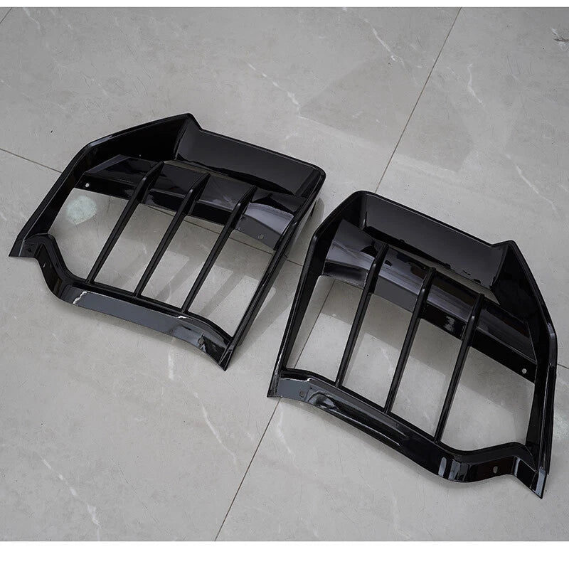 Gloss Black AC Rear Diffuser - 2020-2025 Corvette C8 Z51 E-Ray