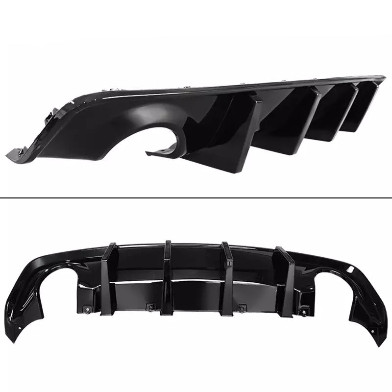 Gloss Black Rear Diffuser - 2020-2023 Dodge Charger Widebody