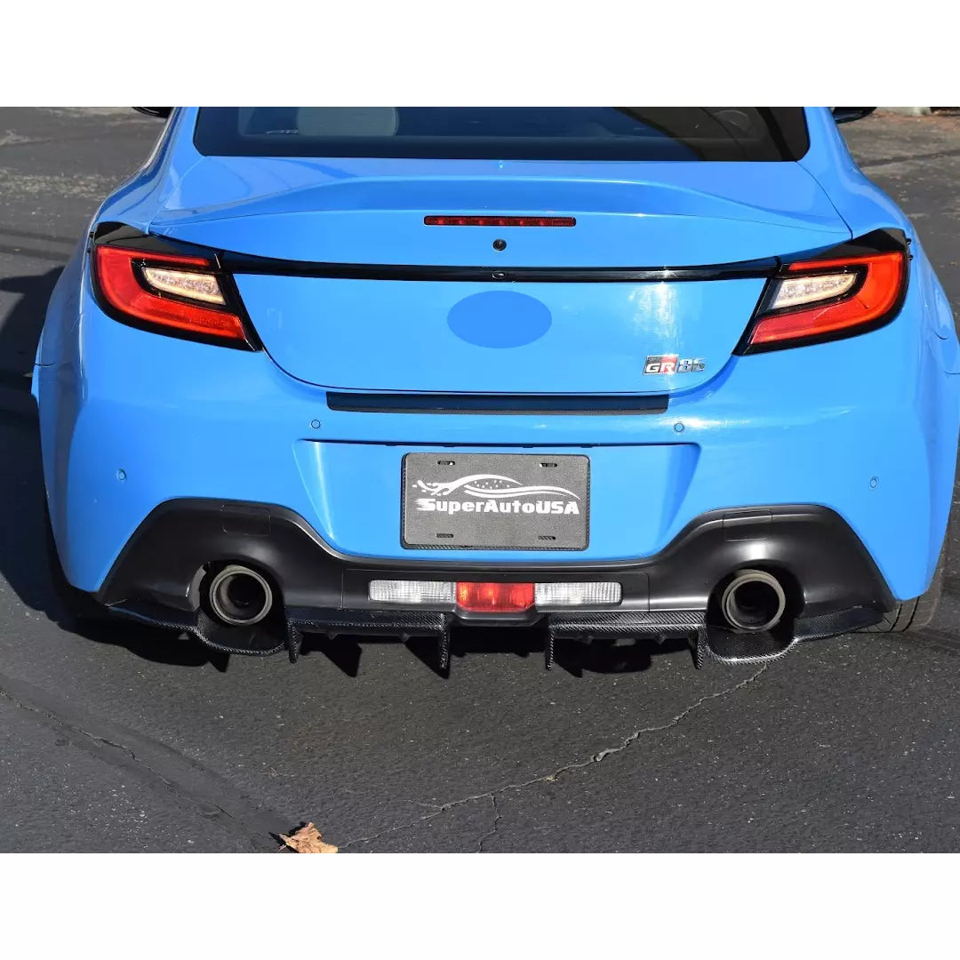 Carbon Fiber Rear Bumper Lower Diffuser - Toyota GR86 2022-2025