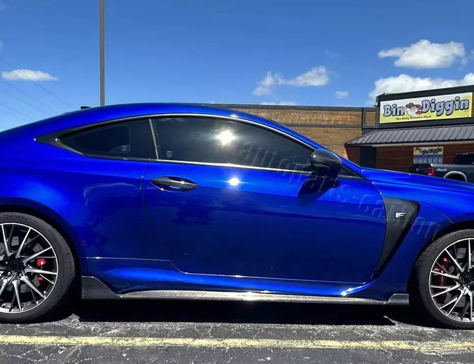 Carbon Fiber Side Skirt Extension - Lexus RC-F