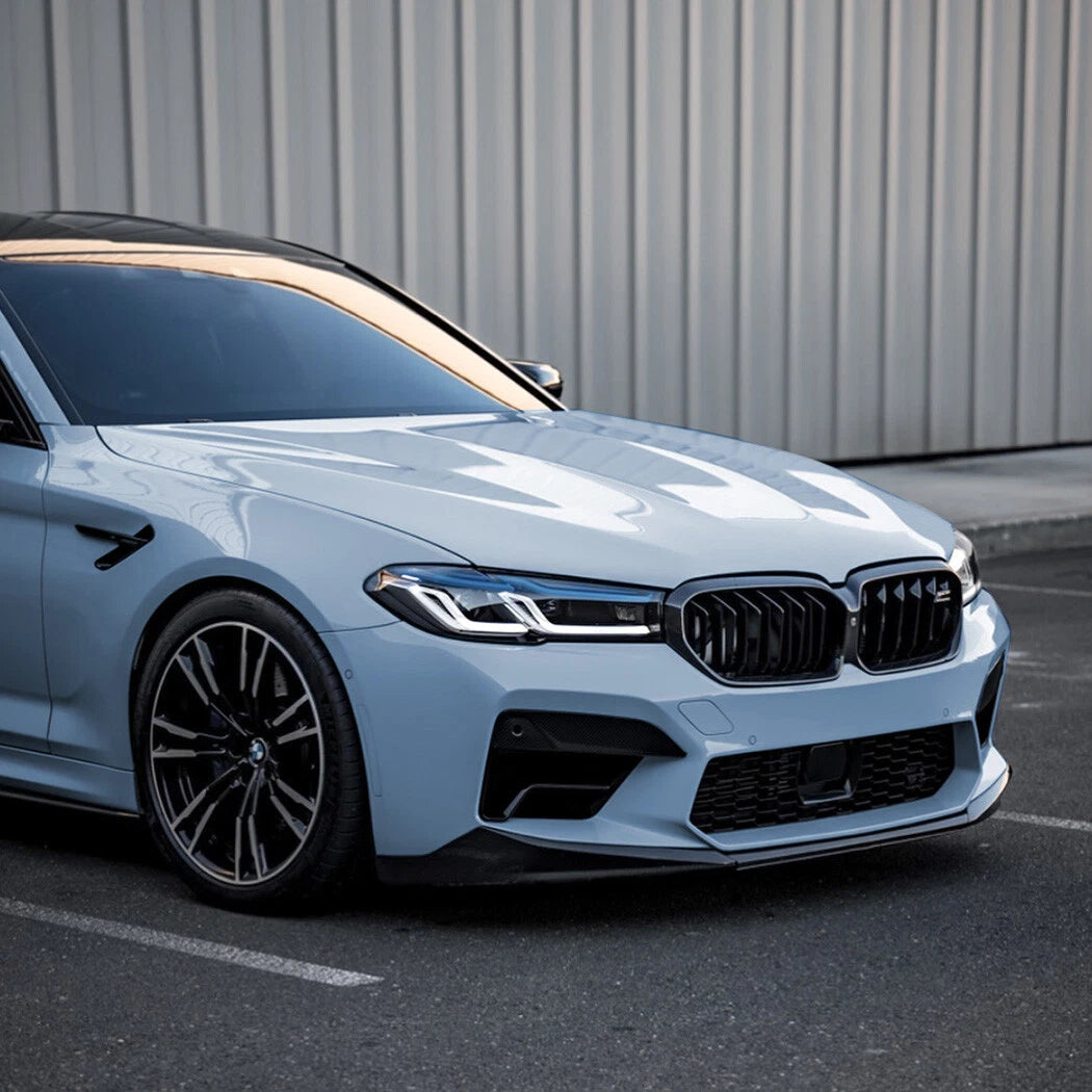MP Style Gloss Black Front Lip - BMW F90 M5 2021-2024 ( Facelift)