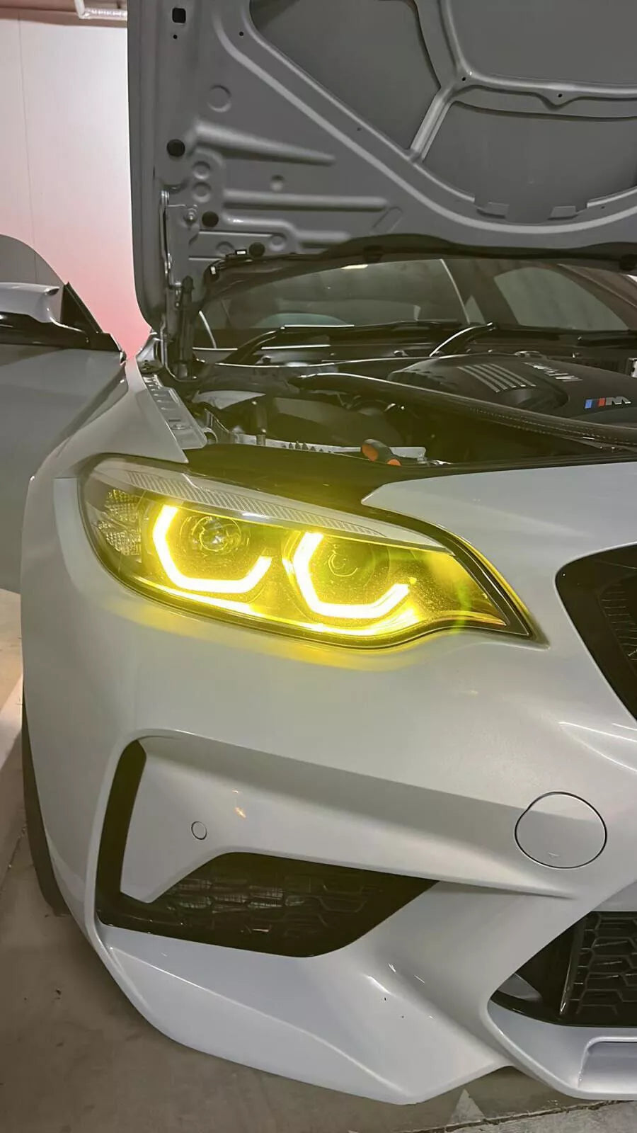 CSL Yellow Headlight DRL Module Upgrade - BMW F87 M2 F22 2 Series LCI