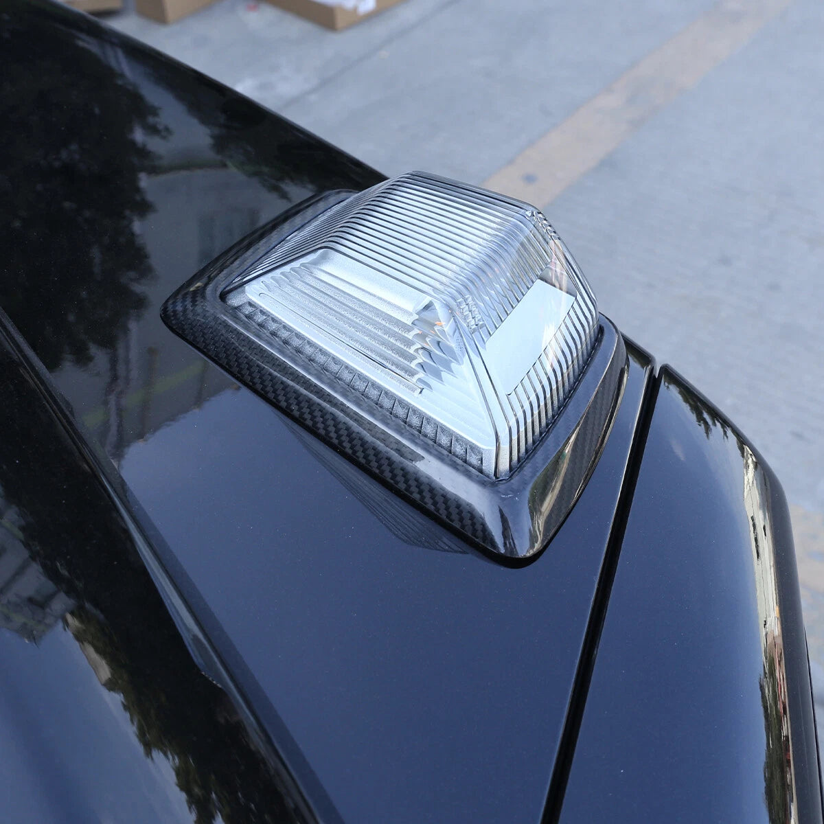 Prepreg Carbon Fiber Turning Light Cover - Mercedes Benz G Wagon W464 G63 G550 G500