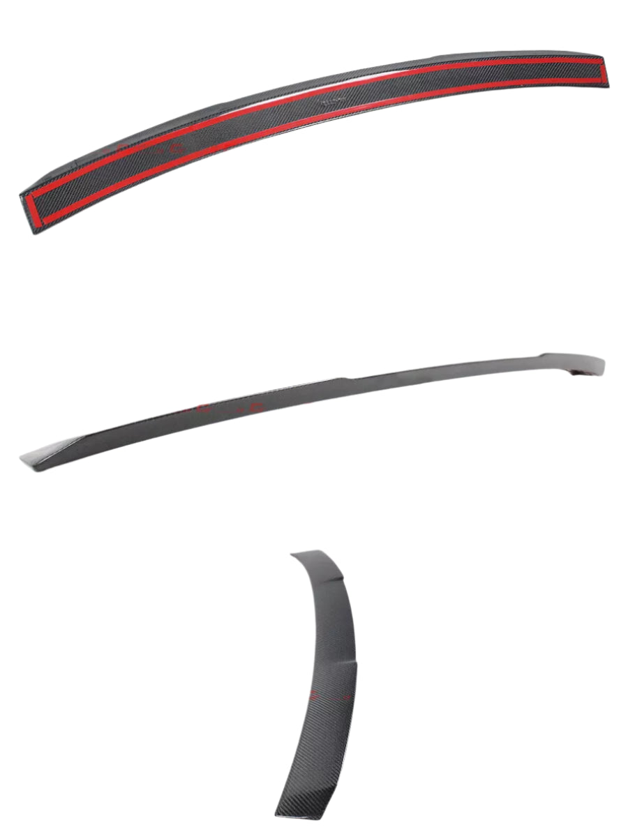 CARBON FIBER REAR ROOF WINDOW SPOILER - 2014-2020 BMW F82 M4 / F32 4 SERIES
