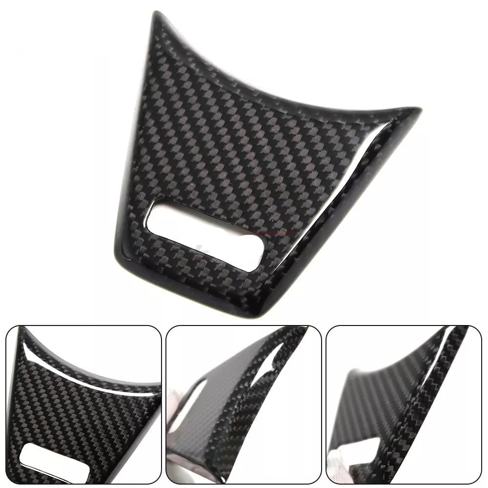 Carbon Fiber Steering Wheel Center Trim - Subaru WRX STI VB 2022-2024