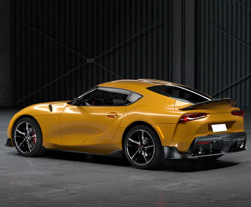 Carbon Fiber Side Skirts Extension - Toyota GR Supra A90