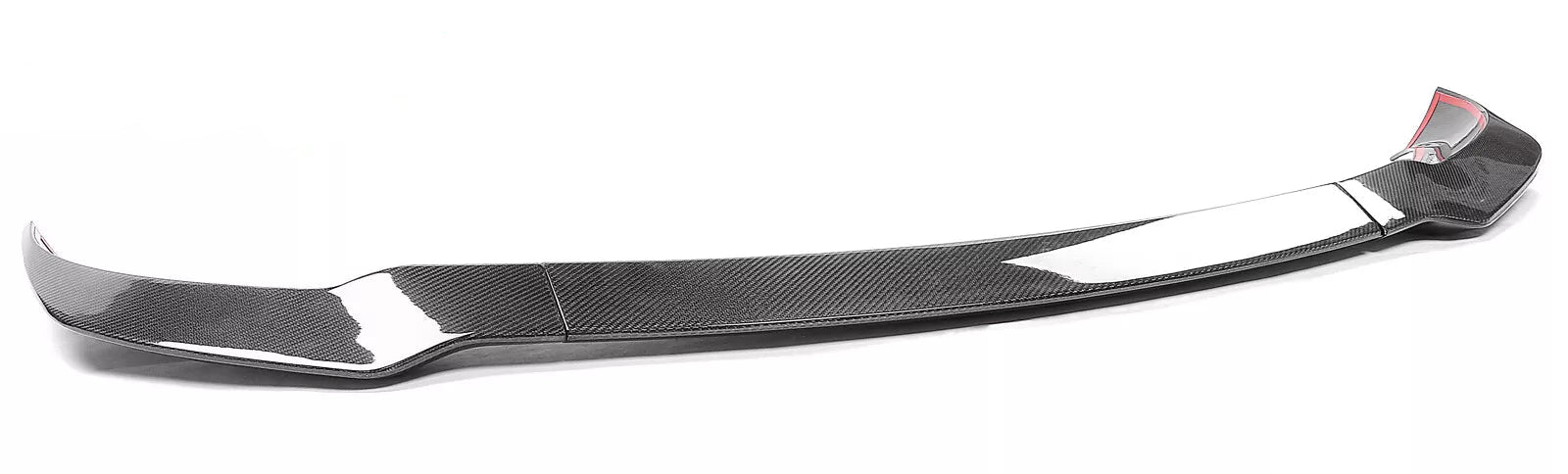 Carbon Fiber Front Lip (3pc) - 17-23 Tesla Model 3 Track Pack