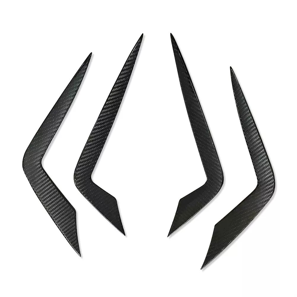 Carbon Fiber Front Side Canard - Audi A7 S7 C8 2019-2022