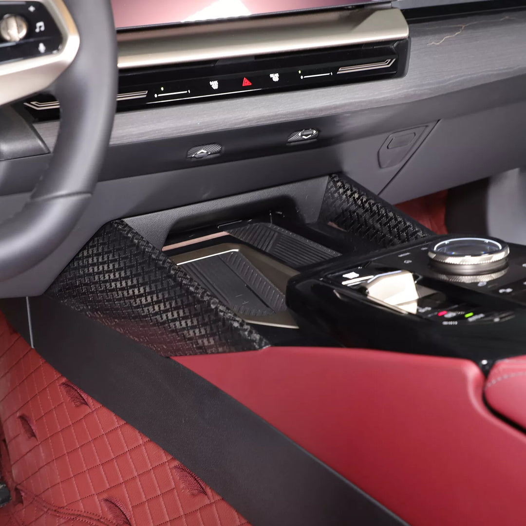 X Style Carbon Fiber Center console Side Panel Trims - BMW 5 Series G60 24+