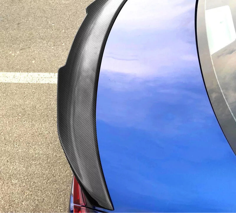 PSM Style Carbon Fiber Trunk Spoiler - 2014-23 Infiniti Q50 Q50S Sedan