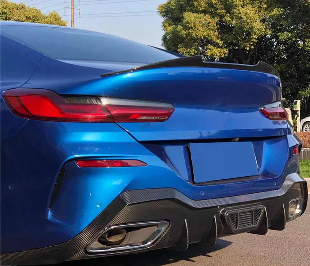Carbon Fiber V Style Spoiler - BMW 19-2025 8 Series G16 840i F93 M8