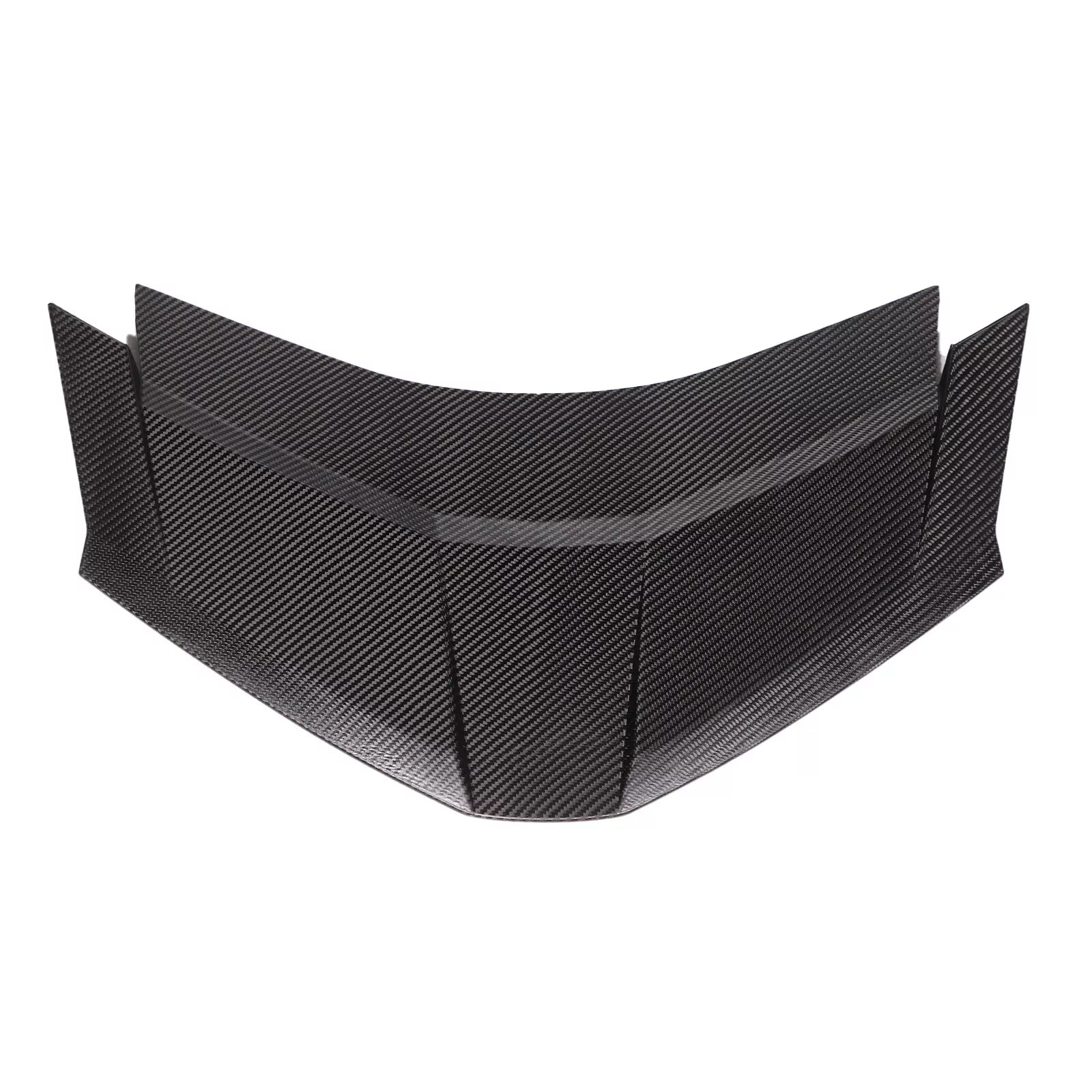 Carbon Fiber Rear Window Lower Trim Cover - 2020-2025 C8 Corvette Coupe